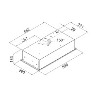 Кухонная вытяжка MAUNFELD Crosby Hardy 60 черный CROSBY HARDY 60 BLACK