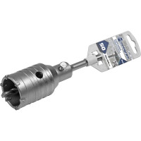 Коронка твердосплавная с адаптером по бетону Basis (50х50х160 мм; SDS-plus) Monogram 089-151