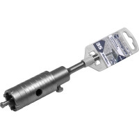 Коронка твердосплавная с адаптером по бетону Basis (35х50х160 мм; SDS-plus) Monogram 089-120