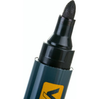 Перманентный маркер РемоКолор, цвет черный, ширина линии 3мм, 13-0-050