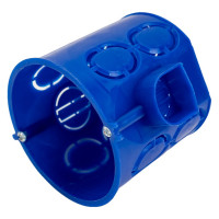 Монтажная коробка BYLECTRICA углубленная евростандарт с винтами для бетона и кирпича, КЕ-500 исп.1