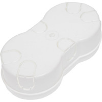 Монтажная коробка BYLECTRICA при скрытой разводке с винтами для бетона и кирпича, 150x79x41,5 мм К-228 исп.1