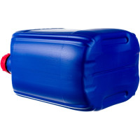 Канистра п/э 21.5 л, синяя, 300х235х390 мм, штабелир. с пробкой UN Тара.ру 20815