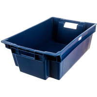 Ящик Тара.ру п/э 600х400х200 1,6кг, сплошной, синий 02263