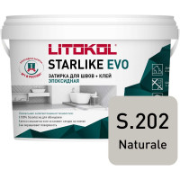 Эпоксидный состав для укладки и затирки мозаики LITOKOL STARLIKE EVO S.202 NATURALE 485220002