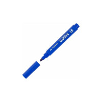 Перманентный маркер INFORMAT PERMANENT 5 мм синий круглый PM01B