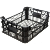 Ящик Тара.ру п/э 400х300х155 чёрный 21832