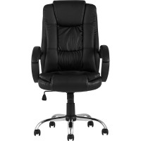 Кресло руководителя Стул Груп TopChairs Atlant черное D-430 black