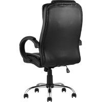Кресло руководителя Стул Груп TopChairs Atlant черное D-430 black