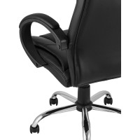 Кресло руководителя Стул Груп TopChairs Atlant черное D-430 black