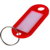 Брелоки для ключей LITE пластик ассорти 10 шт KRL-10