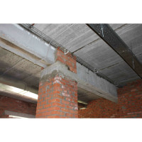 Универсальный потолочный держатель LUCKY Guy УДП2 белый, 120х150х20х60х50х4,0 мм 623 04 150 0