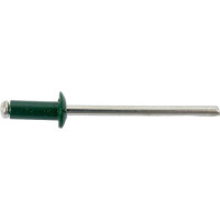 Заклепка вытяжная Госкреп ал./ст. 3,2x8 RAL6005 зеленый мох 28 шт. 8-0011840