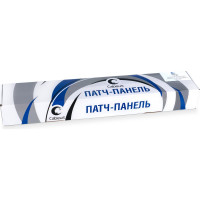Патч-панель Cabeus высокой плотности, 1U, 48 портов RJ-45, категория 5e, PLHD-48-Cat.5e-Dual