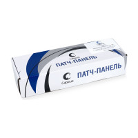 Патч-панель Cabeus настенная, 12 портов RJ-45, категория 6, PL-12-Cat.6-WL-Dual