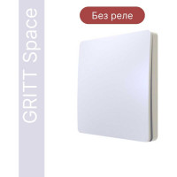 Дистанционный 1-клавишный выключатель GRITT, Space белый IP67, без реле 13001