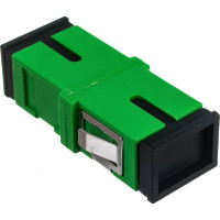 Оптический адаптер LANMASTER SC/APC, без фланцев, SM, симплексный LAN-SC/NF-AM-APC