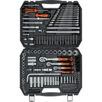 Набор инструмента AV STEEL 144 предмета 1/4",3/8",1/2" профессиональный AV-011144