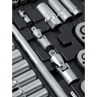 Набор инструмента AV STEEL 144 предмета 1/4",3/8",1/2" профессиональный AV-011144