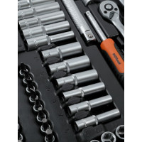 Набор инструмента AV STEEL 144 предмета 1/4",3/8",1/2" профессиональный AV-011144