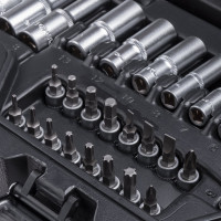 Набор инструмента AV STEEL 144 предмета 1/4",3/8",1/2" профессиональный AV-011144