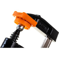 Струбцина BOHRER F-тип, 100x50мм, двухкомпонентная рукоятка 47510050