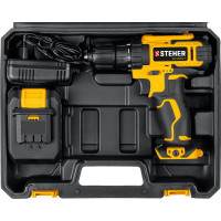 Дрель-шуруповерт STEHER 20В, 1 АКБ 2Ач CD-200-1