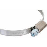 Червячный хомут Госкреп нержавеющий, 60-80 мм, 2 шт. 11-0013920