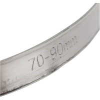 Обжимной хомут Госкреп 9 мм, из нерж. стали, 70-90 мм, 2 шт. 11-0013950