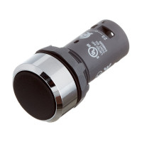 Кнопка ABB, CP1-30B-10 черная без фиксации 1HO 1SFA619100R3016