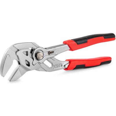 Переставные клещи - гаечный ключ КВТ "Профи" 180 мм 82148