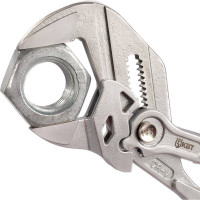 Переставные клещи - гаечный ключ КВТ "Профи" 180 мм 82148