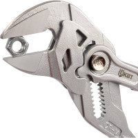 Переставные клещи - гаечный ключ КВТ "Профи" 180 мм 82148