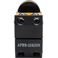 Кнопка ANDELI APBB-22N Пуск-Стоп Красный-Зеленый 1NO 1NC d22мм неон 230В артикул ADL10-035
