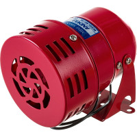 Сирена ANDELI MS-190 роторная, 1 тон, 114 дБ, D=75 мм, 220В, IP20 ADL11-004