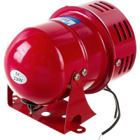 Сирена ANDELI MS-190 роторная, 1 тон, 114 дБ, D=75 мм, 220В, IP20 ADL11-004