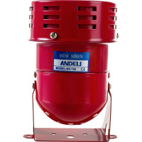Сирена ANDELI MS-190 роторная, 1 тон, 114 дБ, D=75 мм, 220В, IP20 ADL11-004