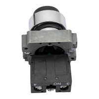 Переключатель ANDELI XB2-BG21 черный, 2 положения, с ключом, 1НО ADL10-004