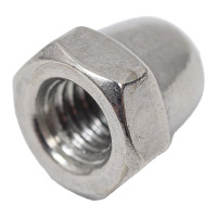 Колпачковая гайка КРЕП-КОМП нержавейка, DIN 1587, А2, М4 100 шт. гкн4мф