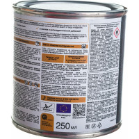 Краска для металла HAMMERITE интерьерная база под колеровку, база BW белая, 0,9 л 5588416