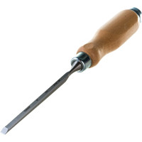 Плоская стамеска Narex с деревянной светлой ручкой 6 мм 810106