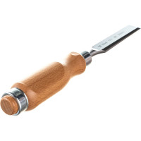 Плоская стамеска Narex с деревянной светлой ручкой 20 мм 810120
