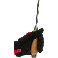 Плоская стамеска Narex с деревянной светлой ручкой 8 мм 810108