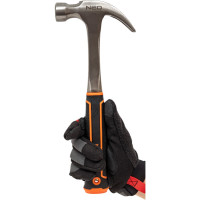 Молоток кровельщика NEO Tools 450 г цельнокованый 25-103