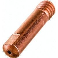 Наконечник токопроводящий прямой (1 мм, М6, 25 мм, 5 шт, Cu-E, для горелок MIG MAG) энаргит M6X25X1.0-5