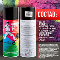 КРАСКА-СПРЕЙ Abro № 11 черная блестящая, 227 г SP-011