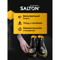 Губка-волна для обуви из гладкой кожи SALTON Дизайн черный 18/72 2017 52/09