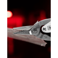 Ножницы по металлу Matrix PRO 250 мм, прямой рез, сталь CRMO, двухкомпонентные рукоятки 78322