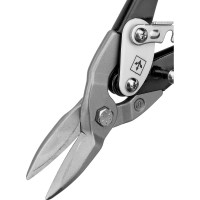 Ножницы по металлу Matrix PRO 250 мм, прямой рез, сталь CRMO, двухкомпонентные рукоятки 78322