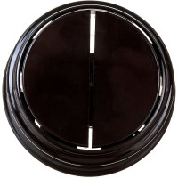 2-клавишный выключатель Bylectrica А56-2212 6А открытой установки, серия РЕТРО, шоколад, А56-2212 шоколад